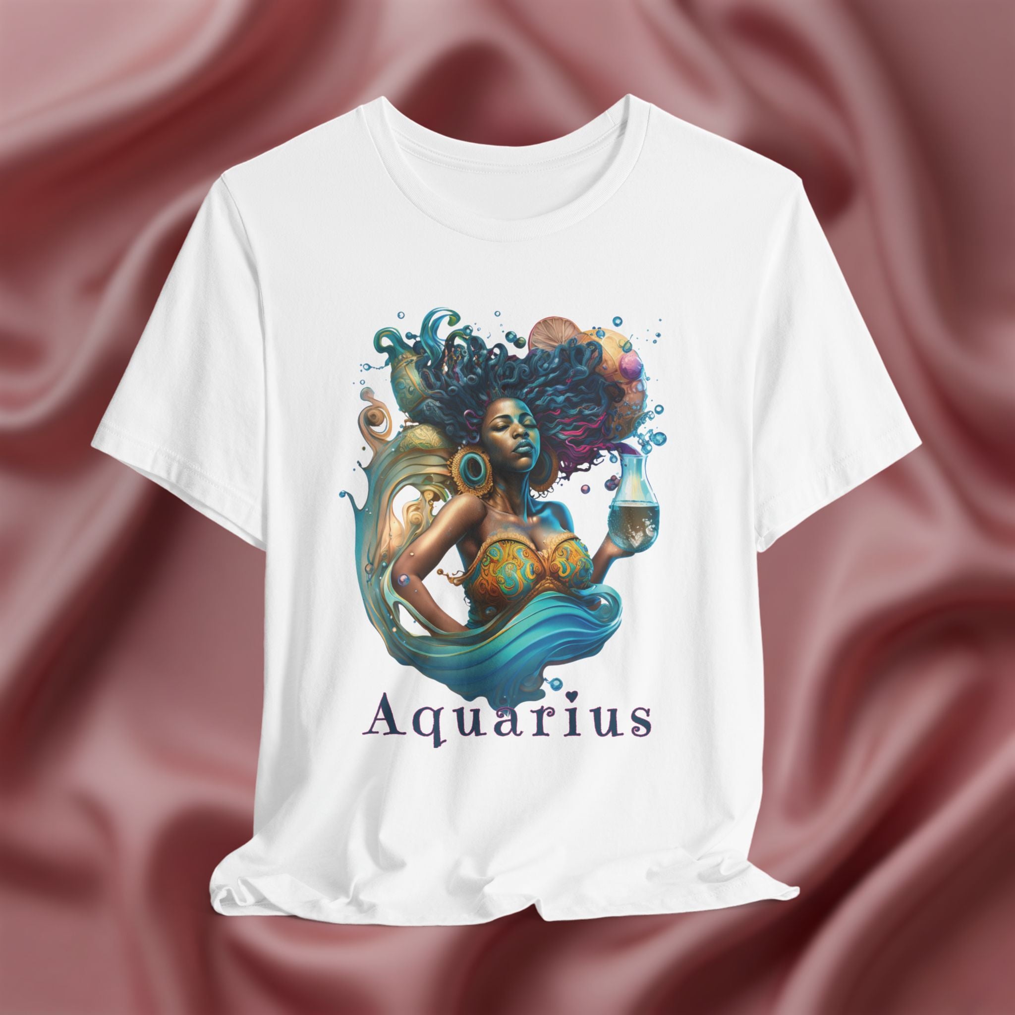 Aquarius Zodiac Graphic Tee