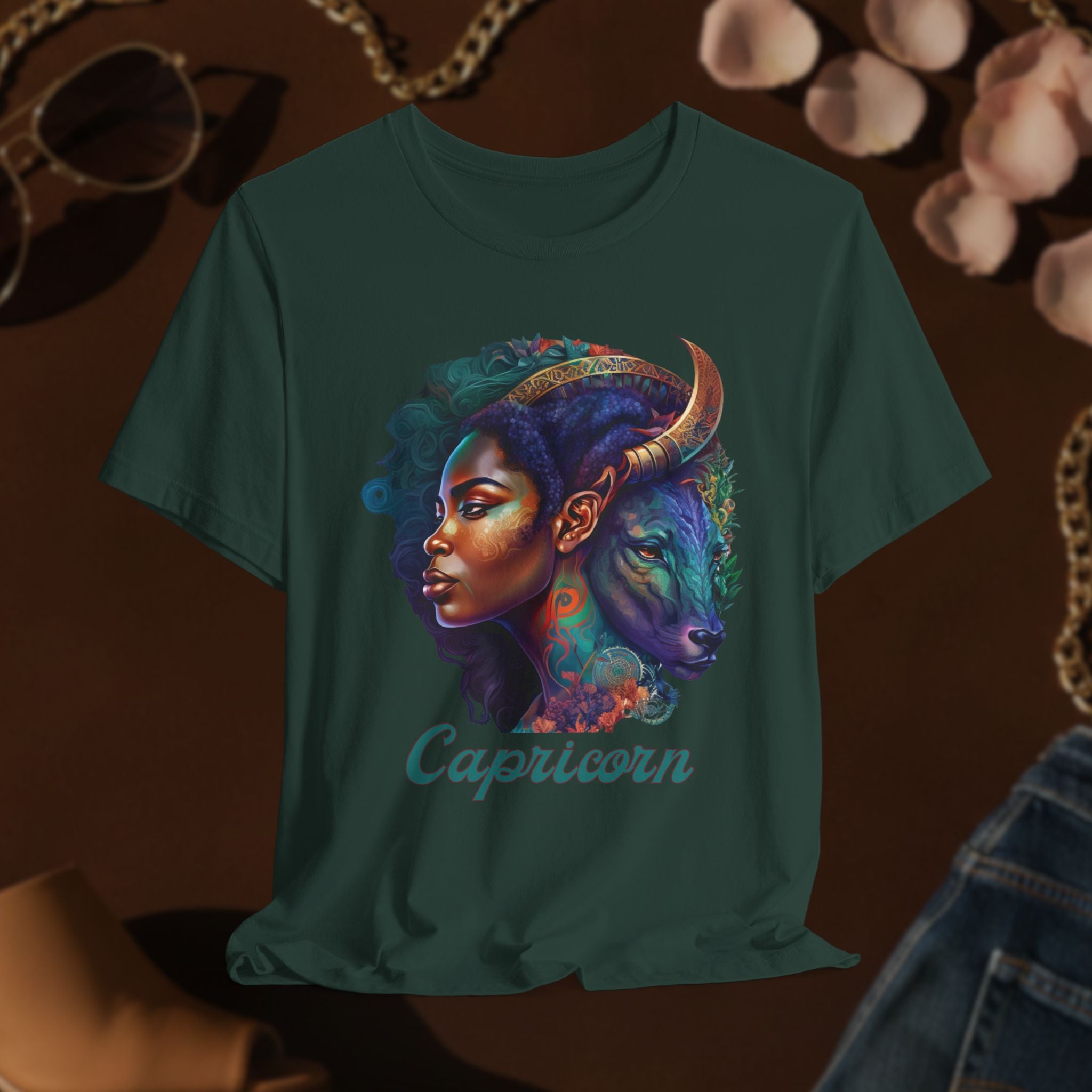 Capricorn Zodiac Graphic Tee