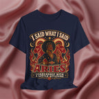Aries Zodiac Graphic Tee