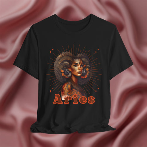 Aries Zodiac Graphic Tee