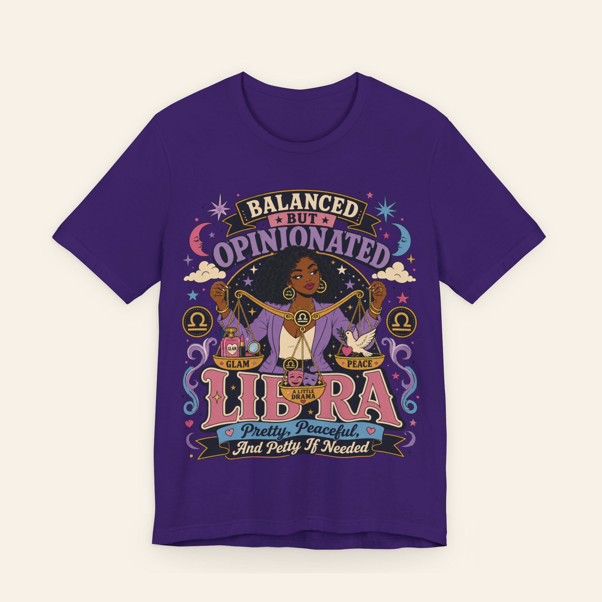 Libra Zodiac Graphic Tee
