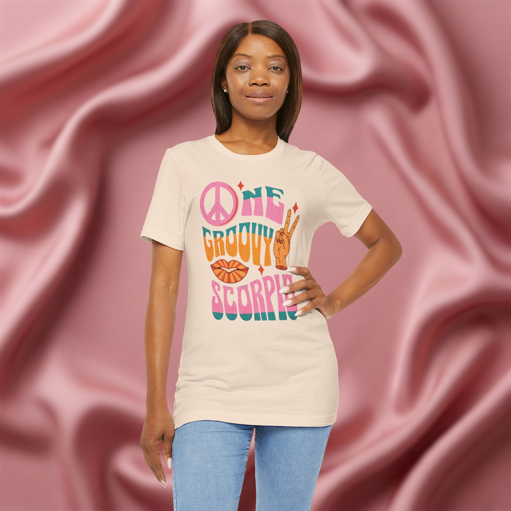One Groovy Scorpio Graphic Tee