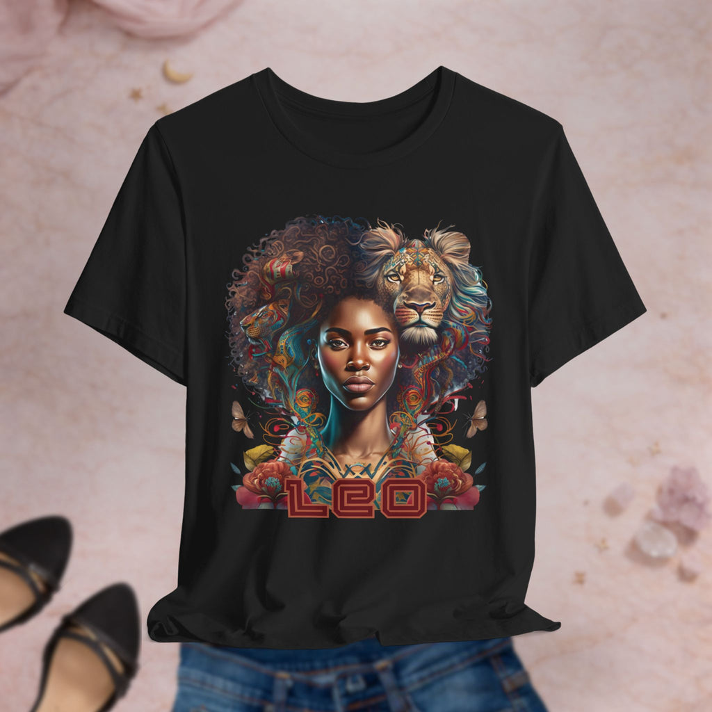 Leo Zodiac Muse Tee