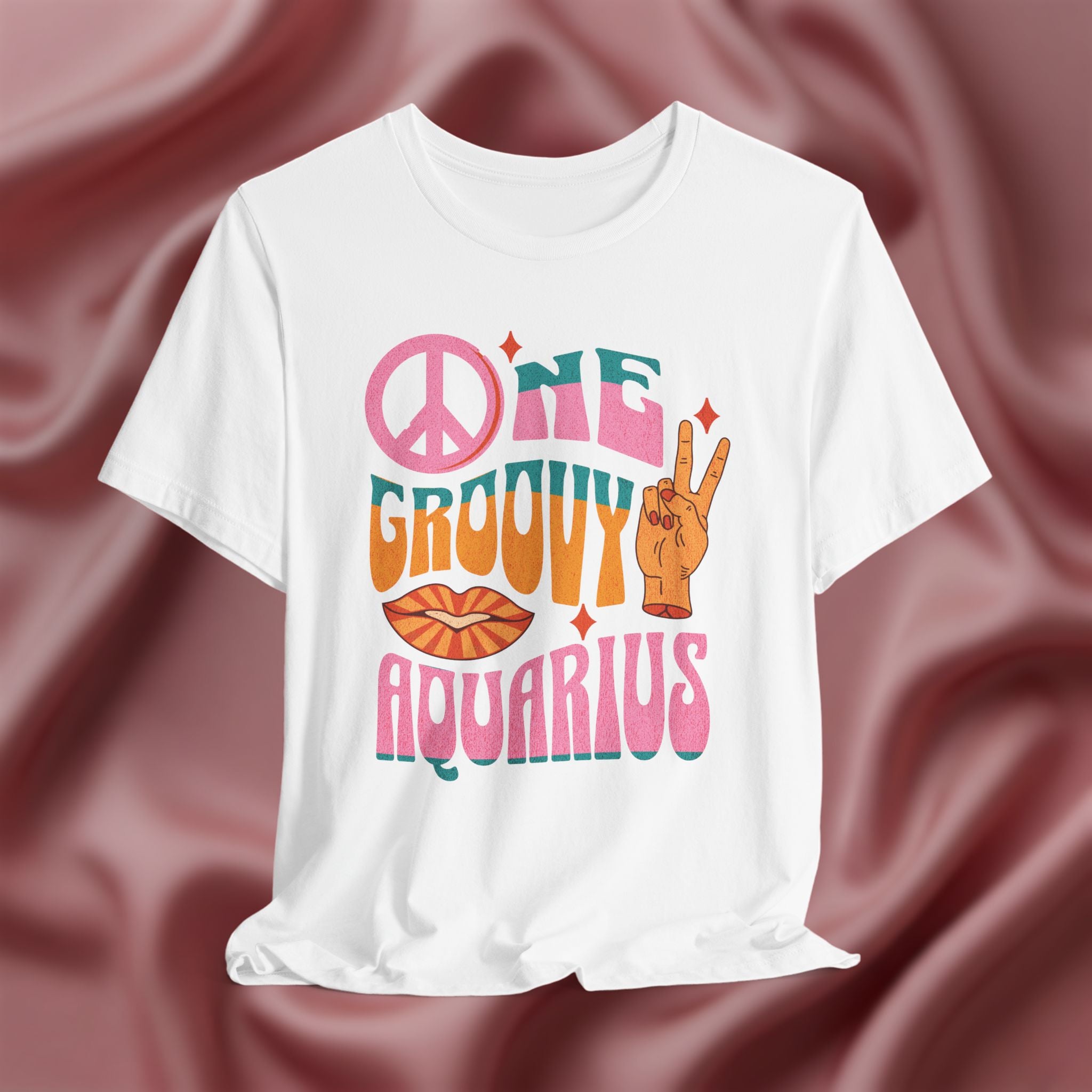 One Groovy Aquarius Graphic Tee