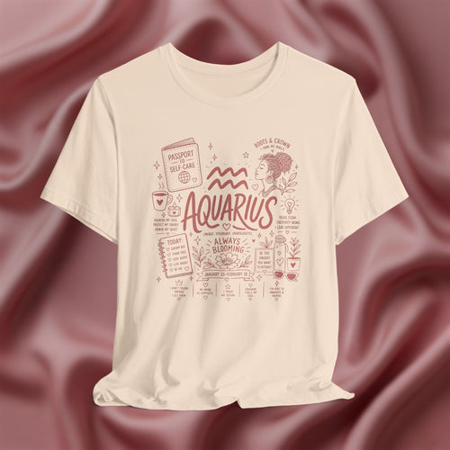 Aquarius Affirmation Graphic Tee