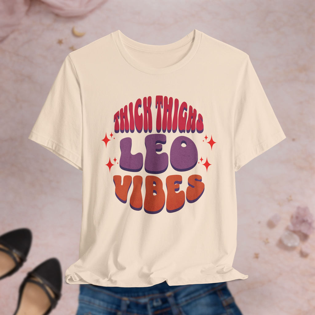 Thick Thighs Leo Vibes Tee
