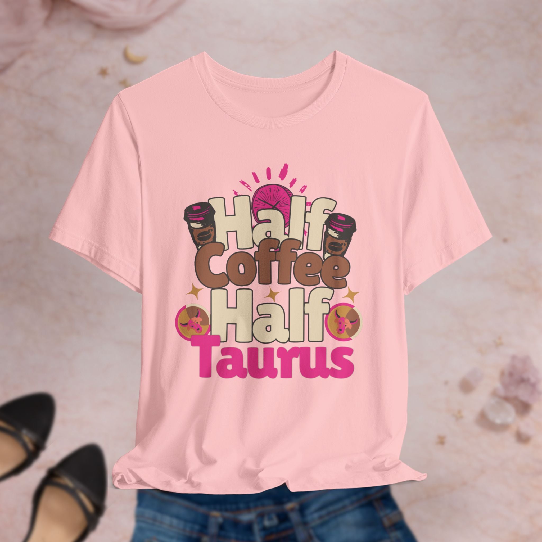 Half Coffee Half Taurus Tee
