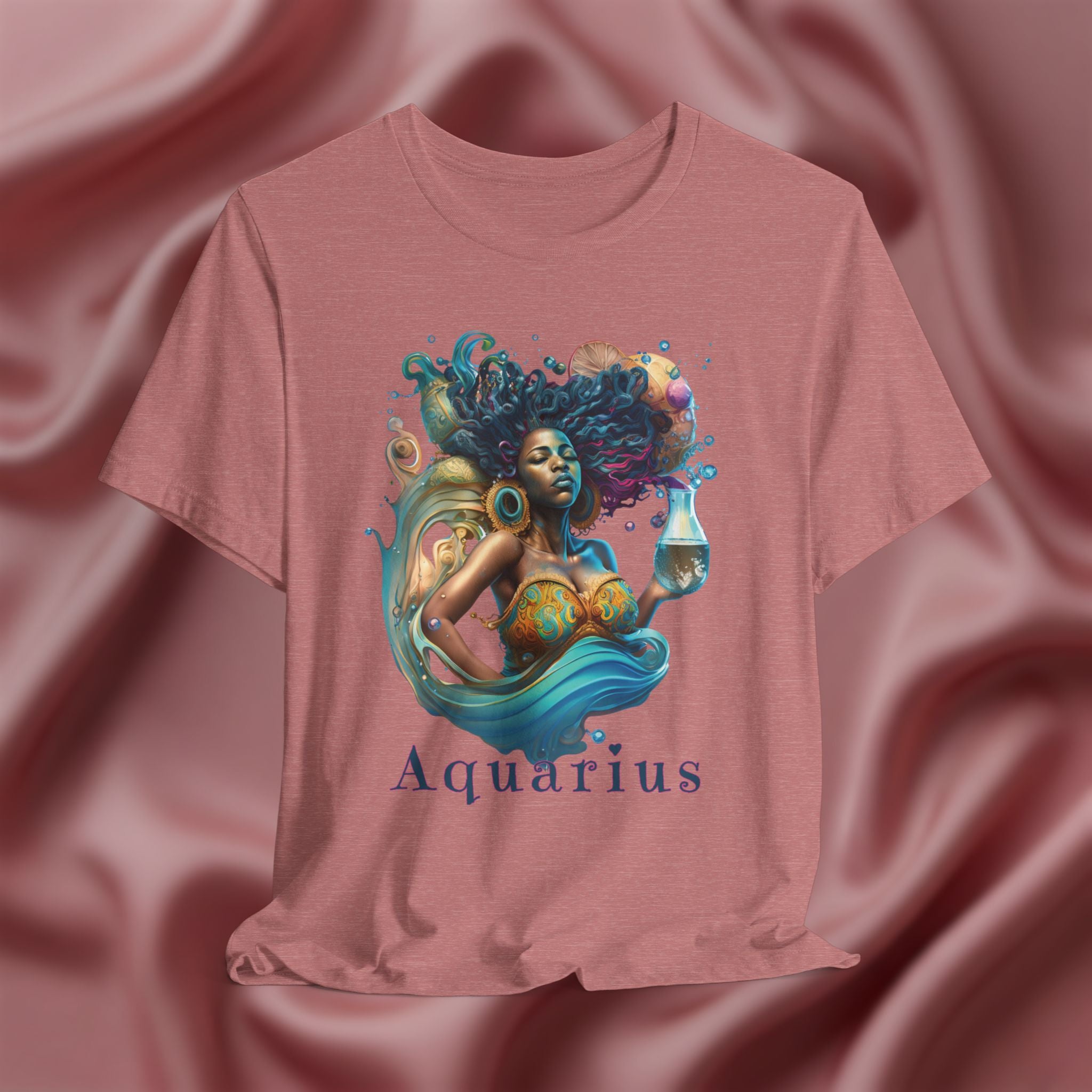 Aquarius Zodiac Graphic Tee
