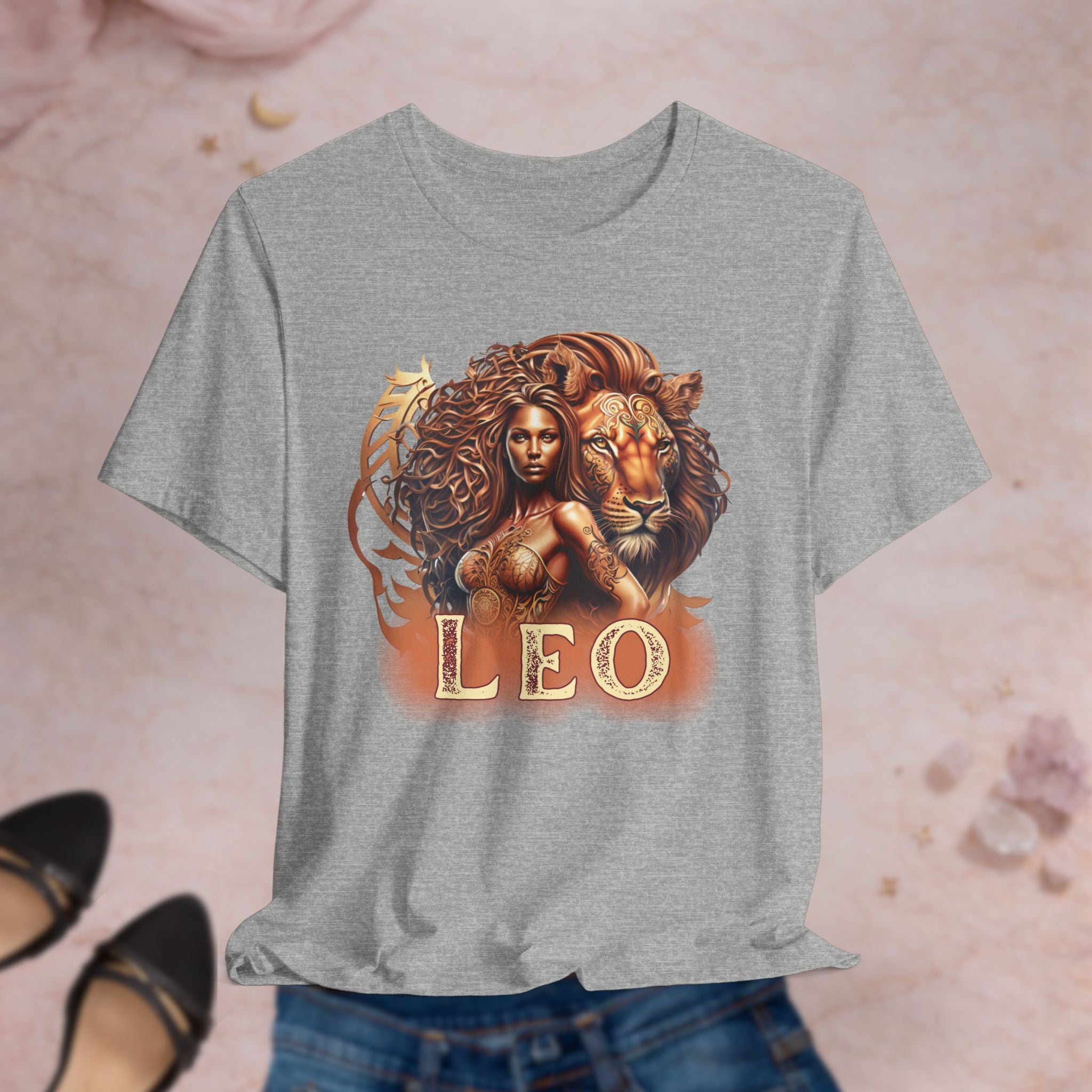 Leo Zodiac Muse Tee
