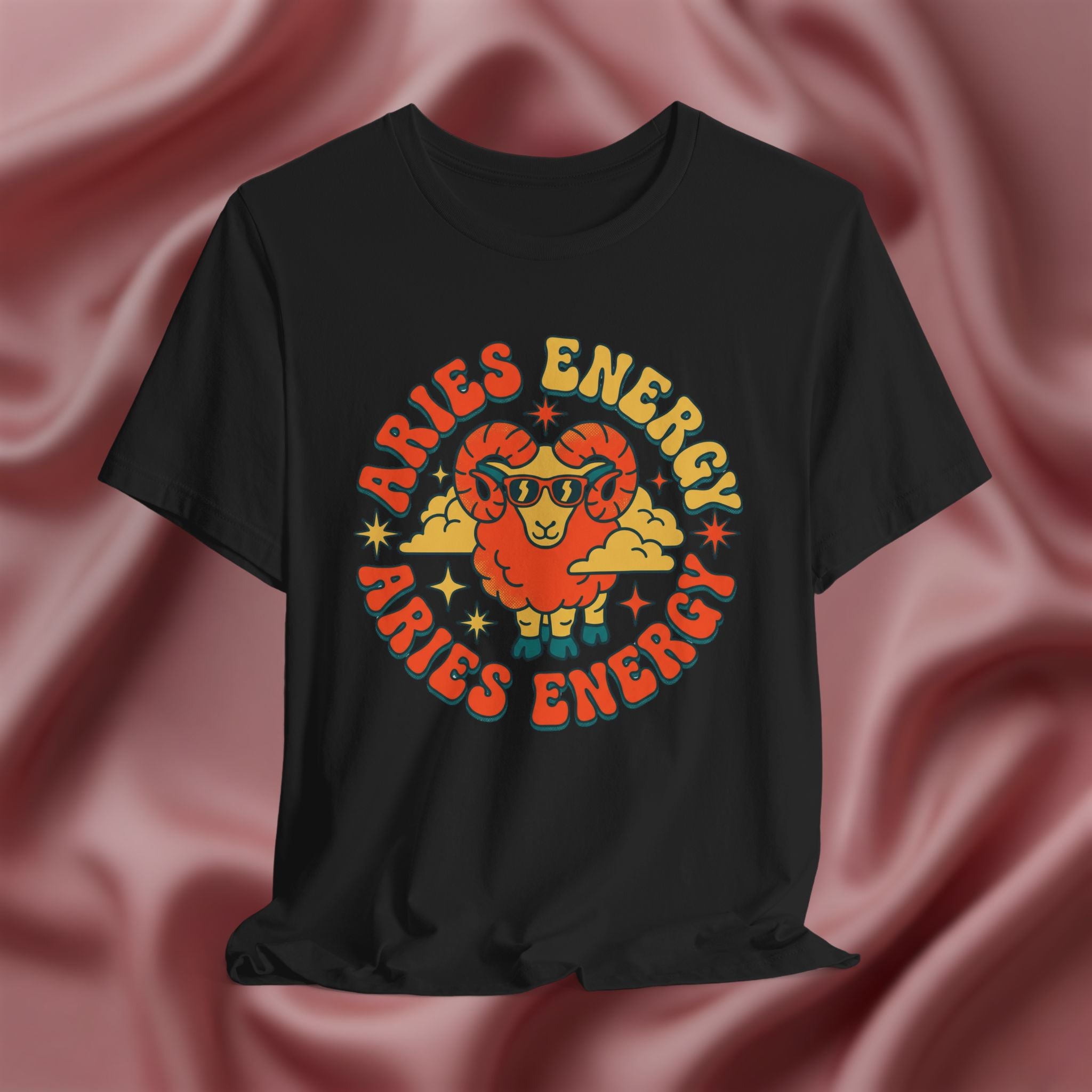 Aries Zodiac Energy Tee