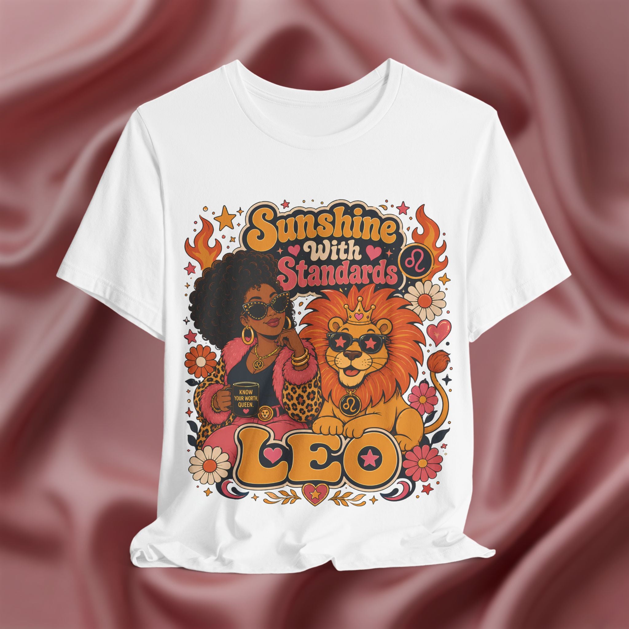 Leo Zodiac Graphic Tee