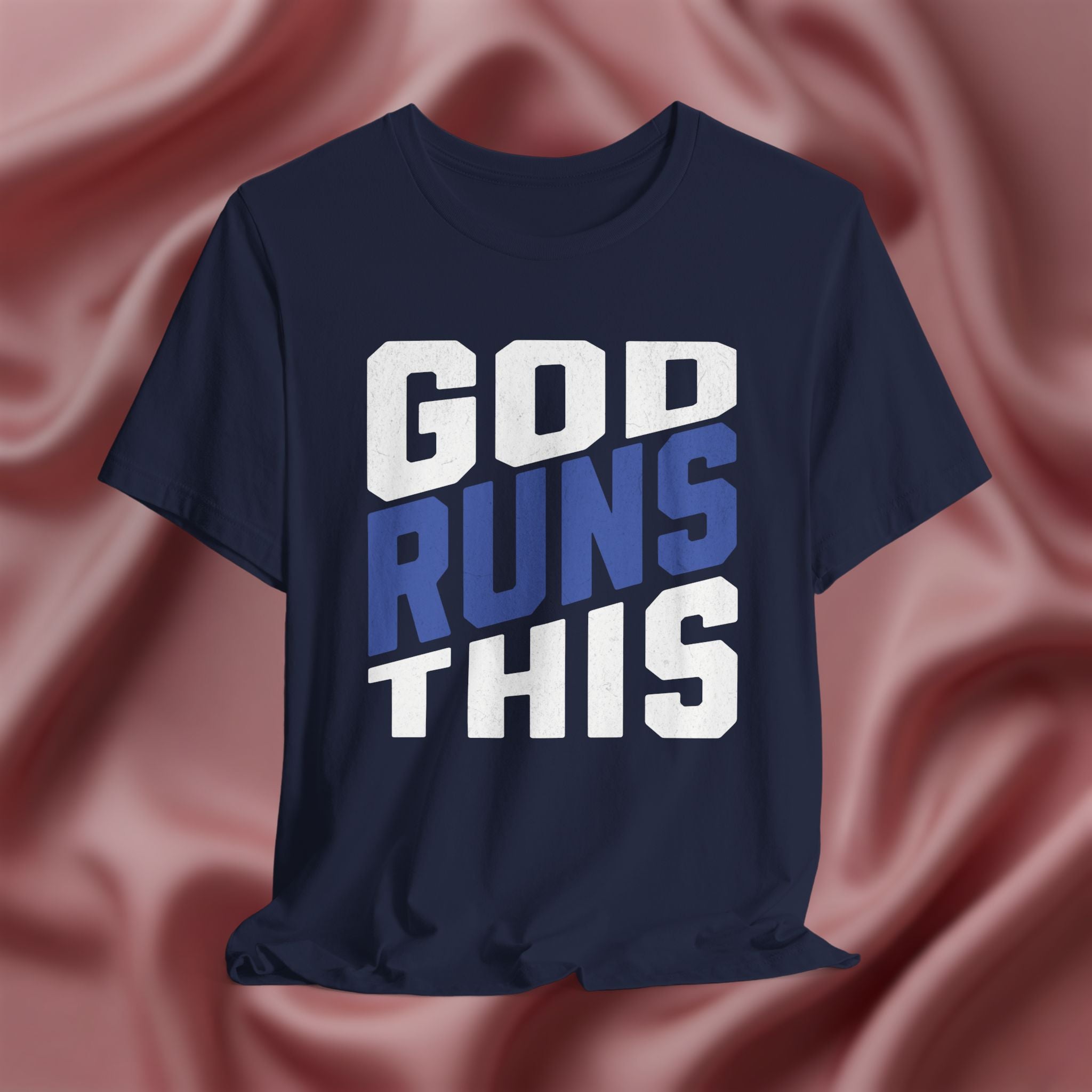 God Runs This Faith Tee