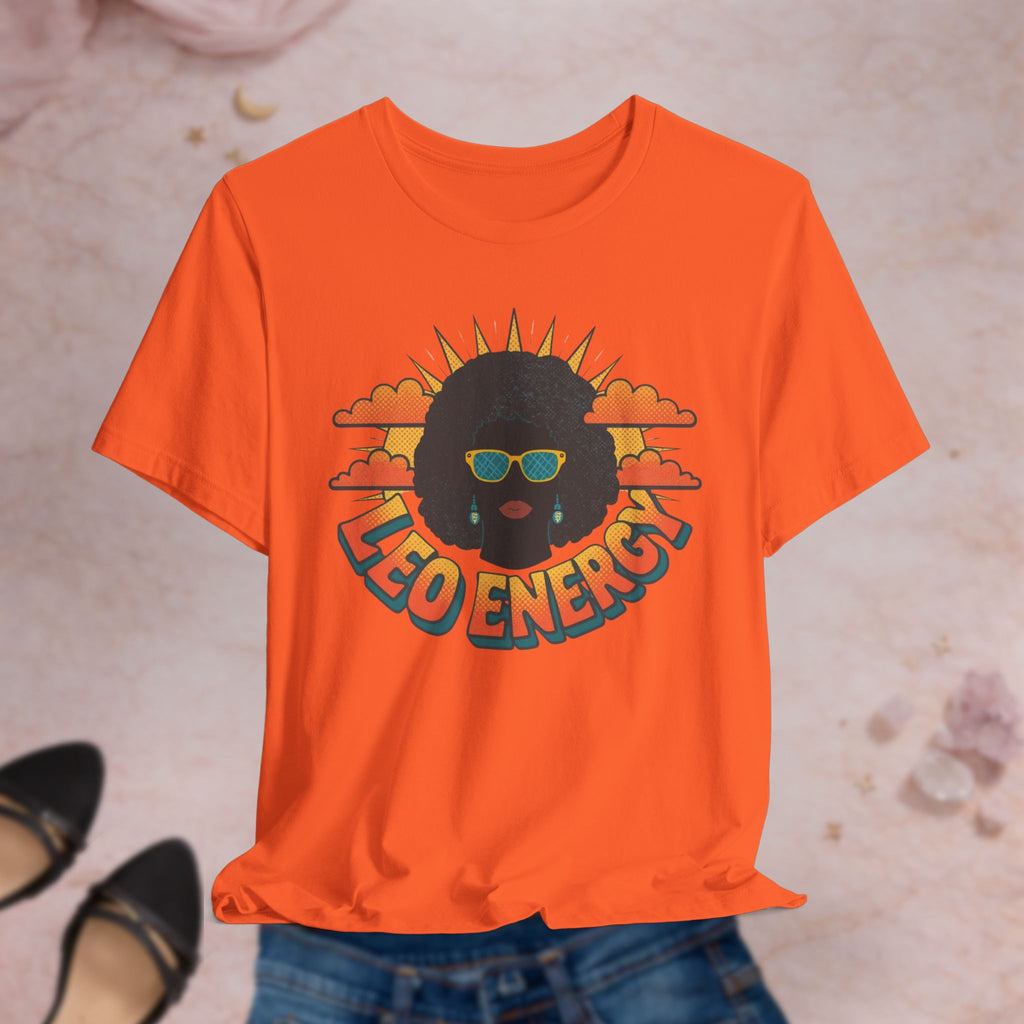 Leo Zodiac Energy Tee
