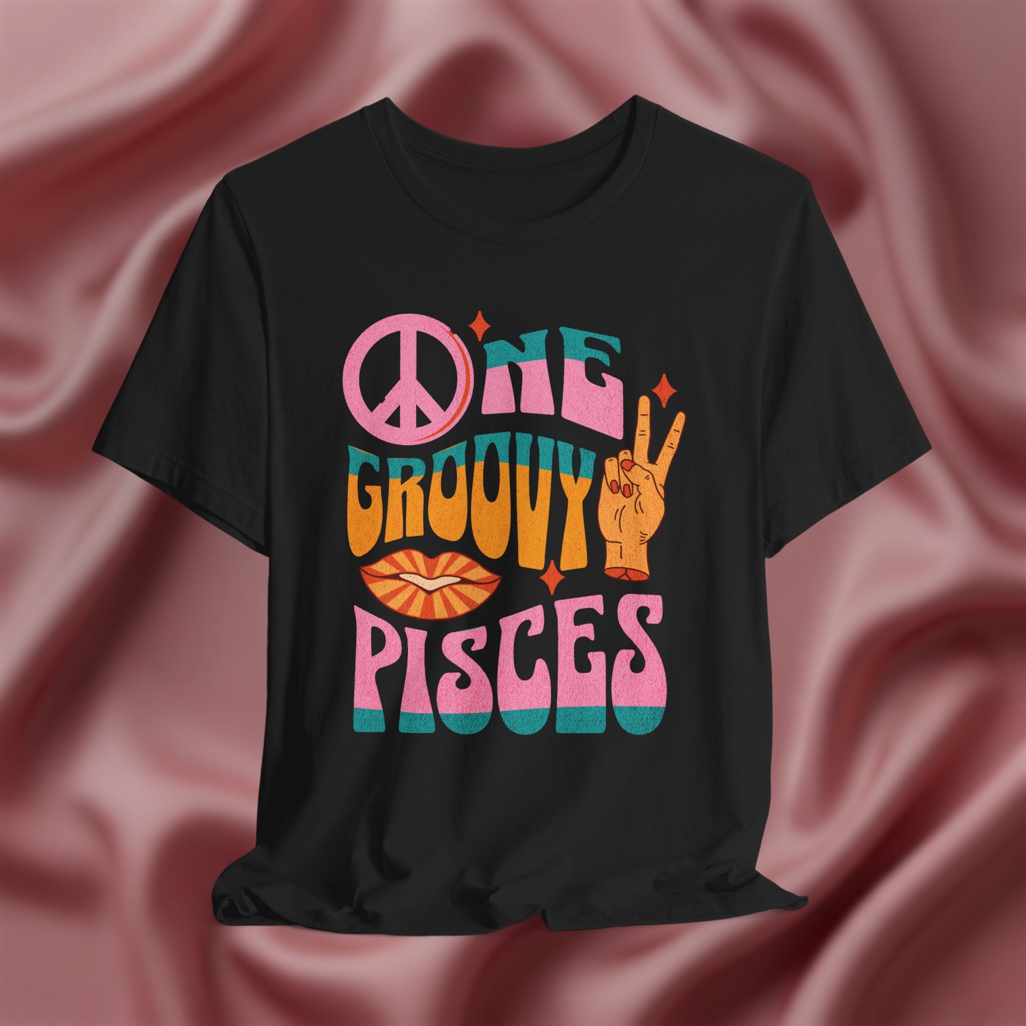 One Groovy Pisces Graphic Tee