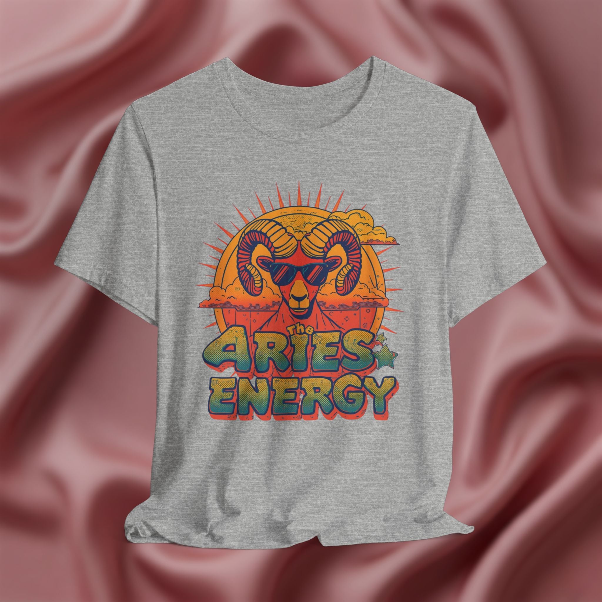 Aries Zodiac Energy Tee