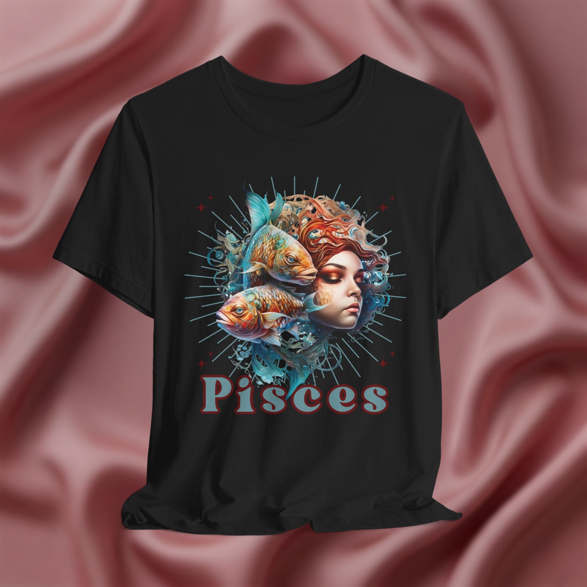 Pisces Zodiac Graphic Tee