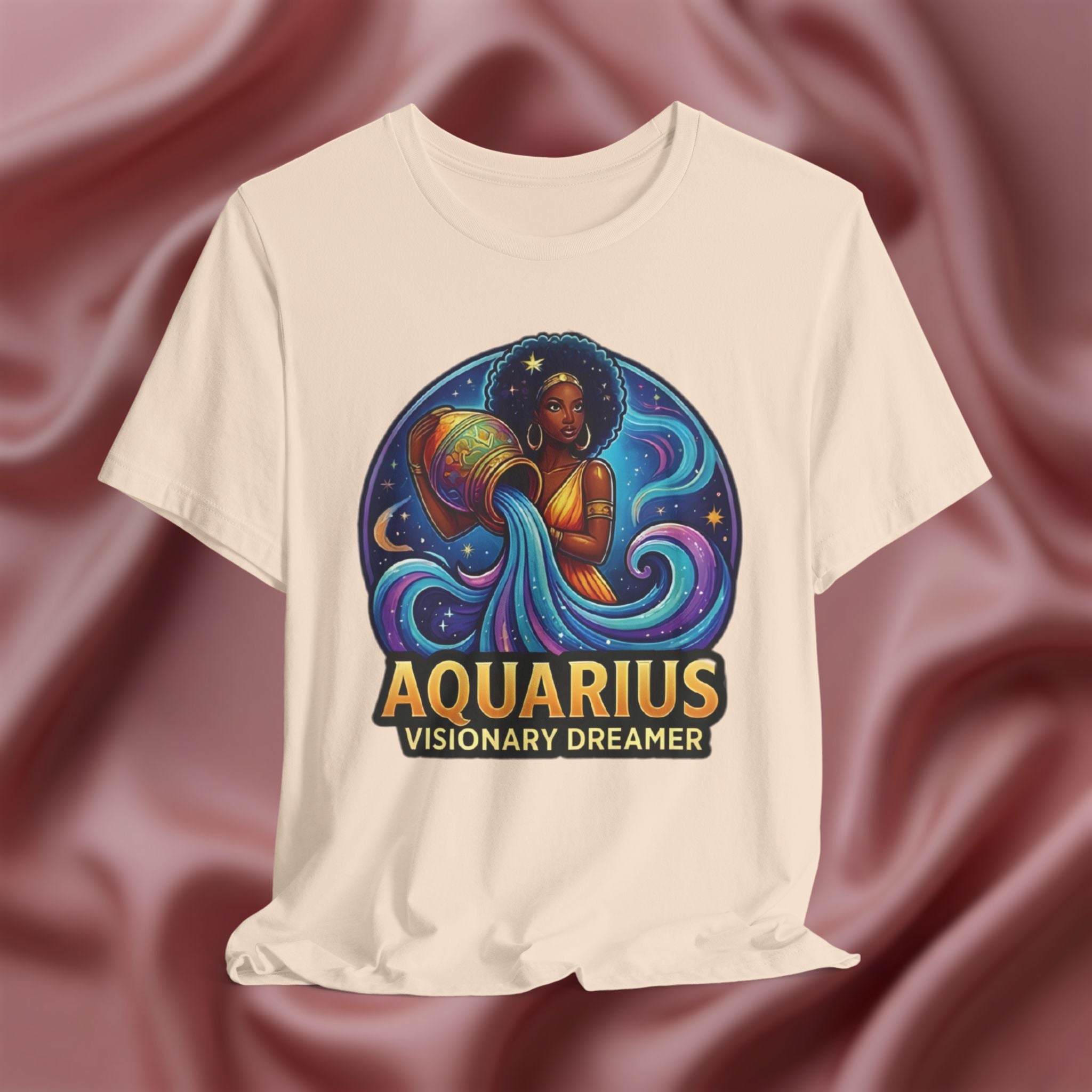 Aquarius Zodiac Graphic Tee