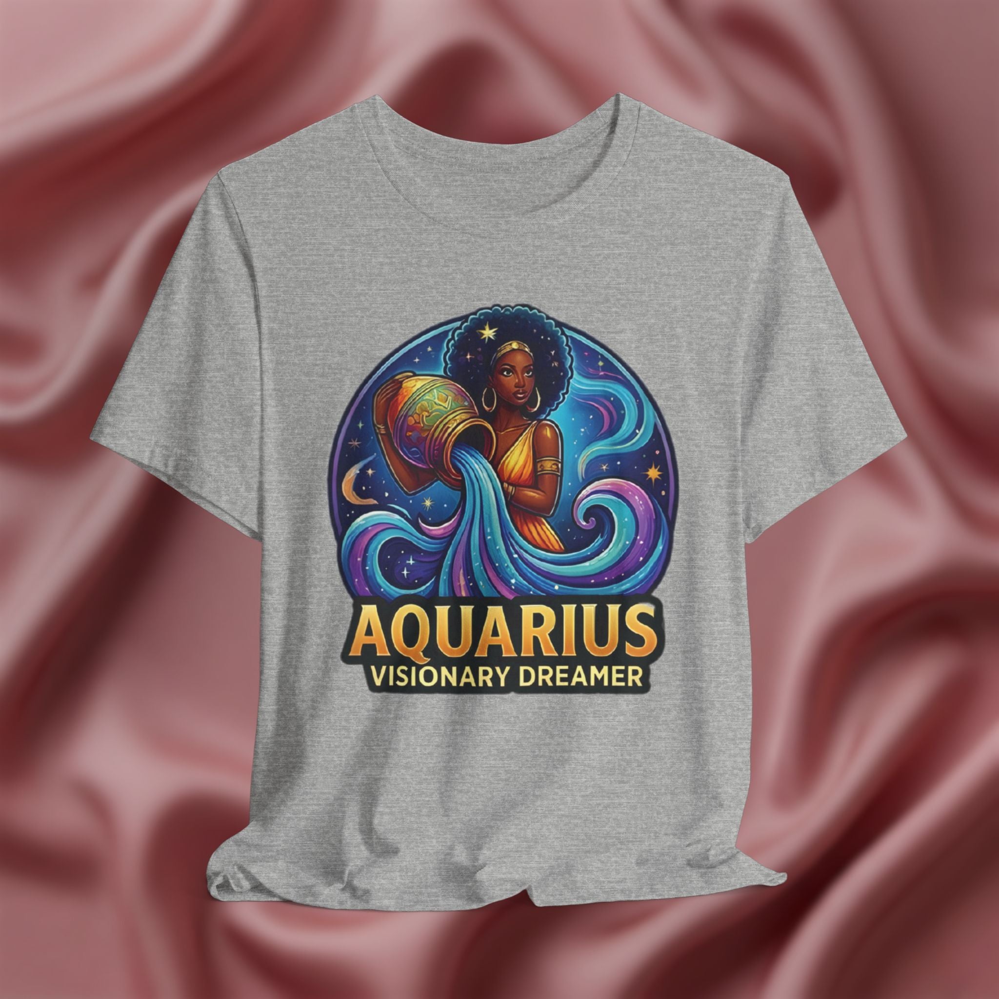 Aquarius Zodiac Graphic Tee