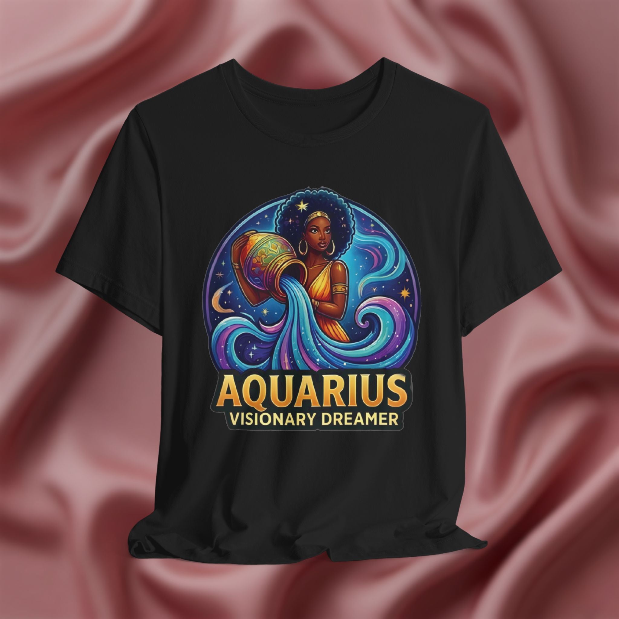 Aquarius Zodiac Graphic Tee