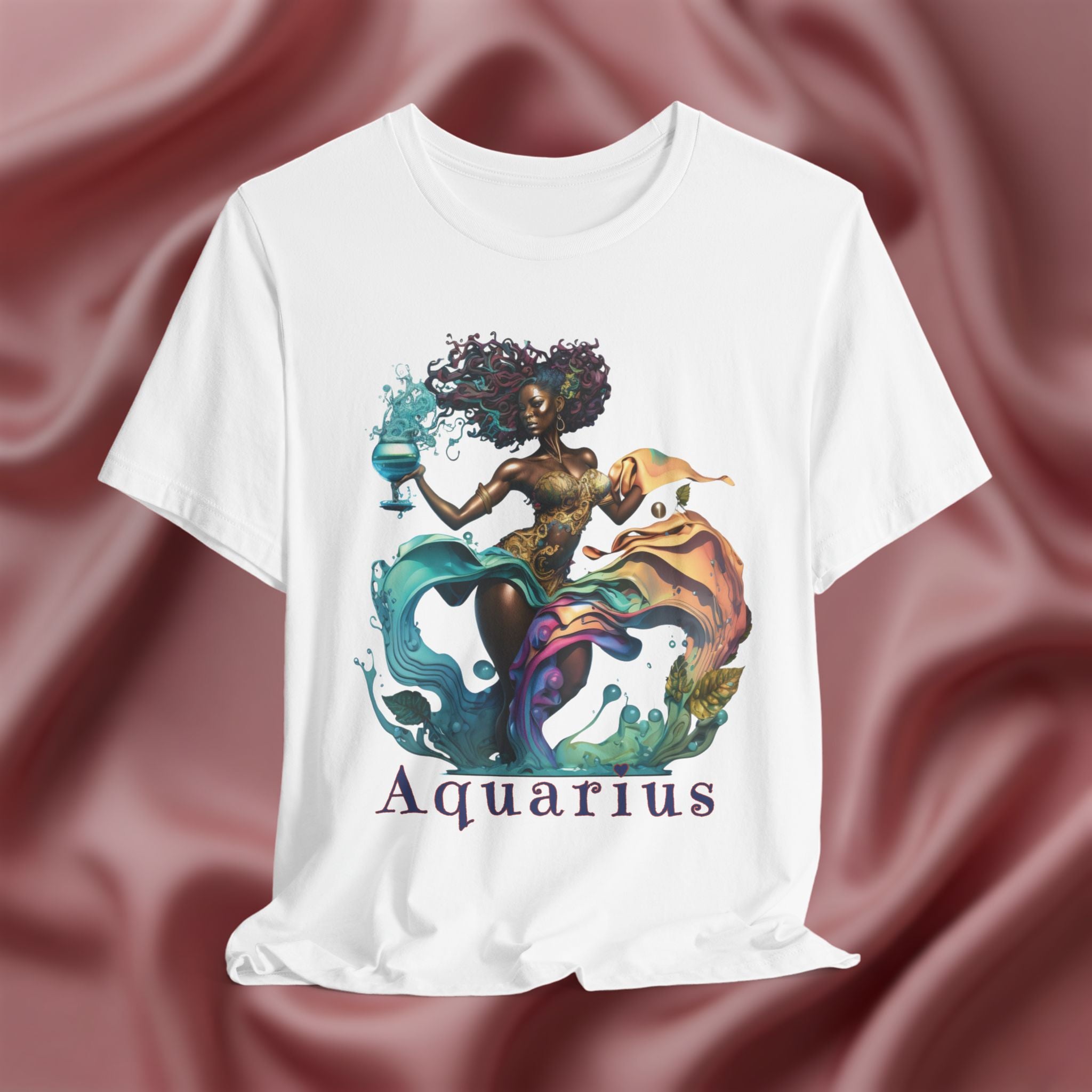 Aquarius Zodiac Graphic Tee