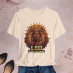 Leo Zodiac Muse Tee