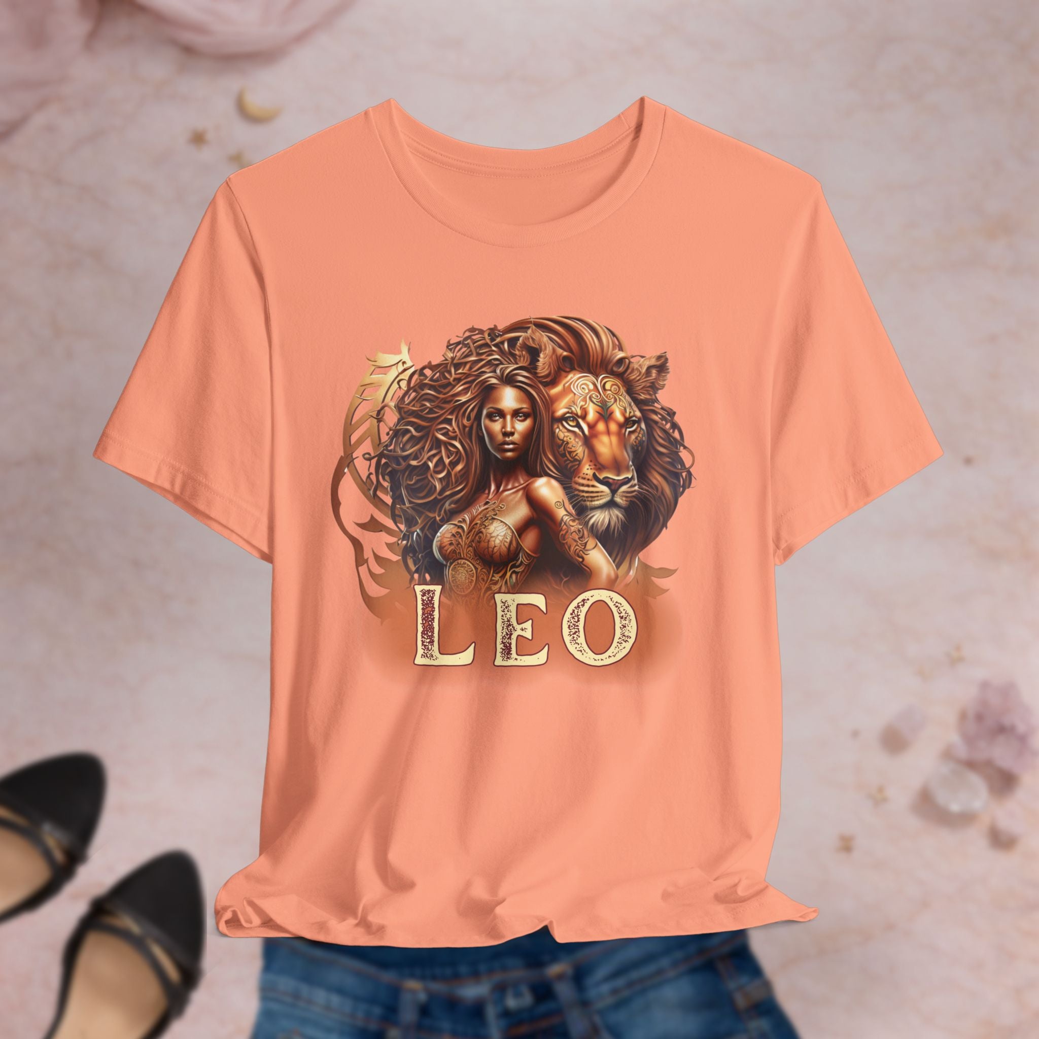 Leo Zodiac Muse Tee