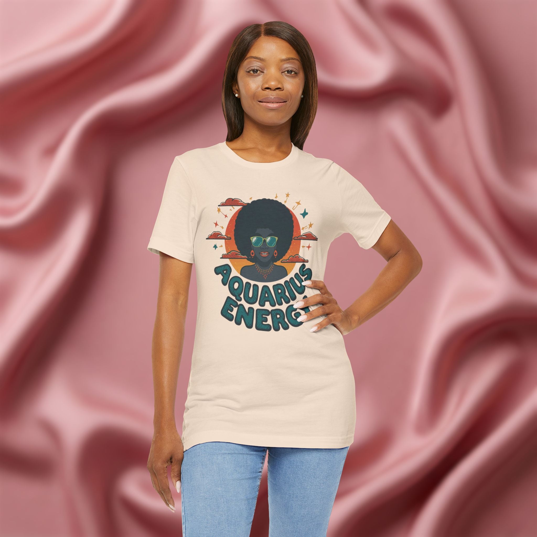 Aquarius Zodiac Energy Tee