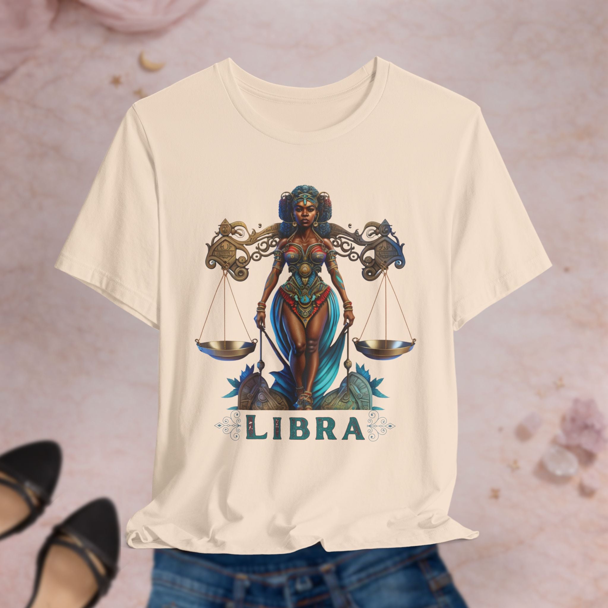 Libra Zodiac Muse Tee