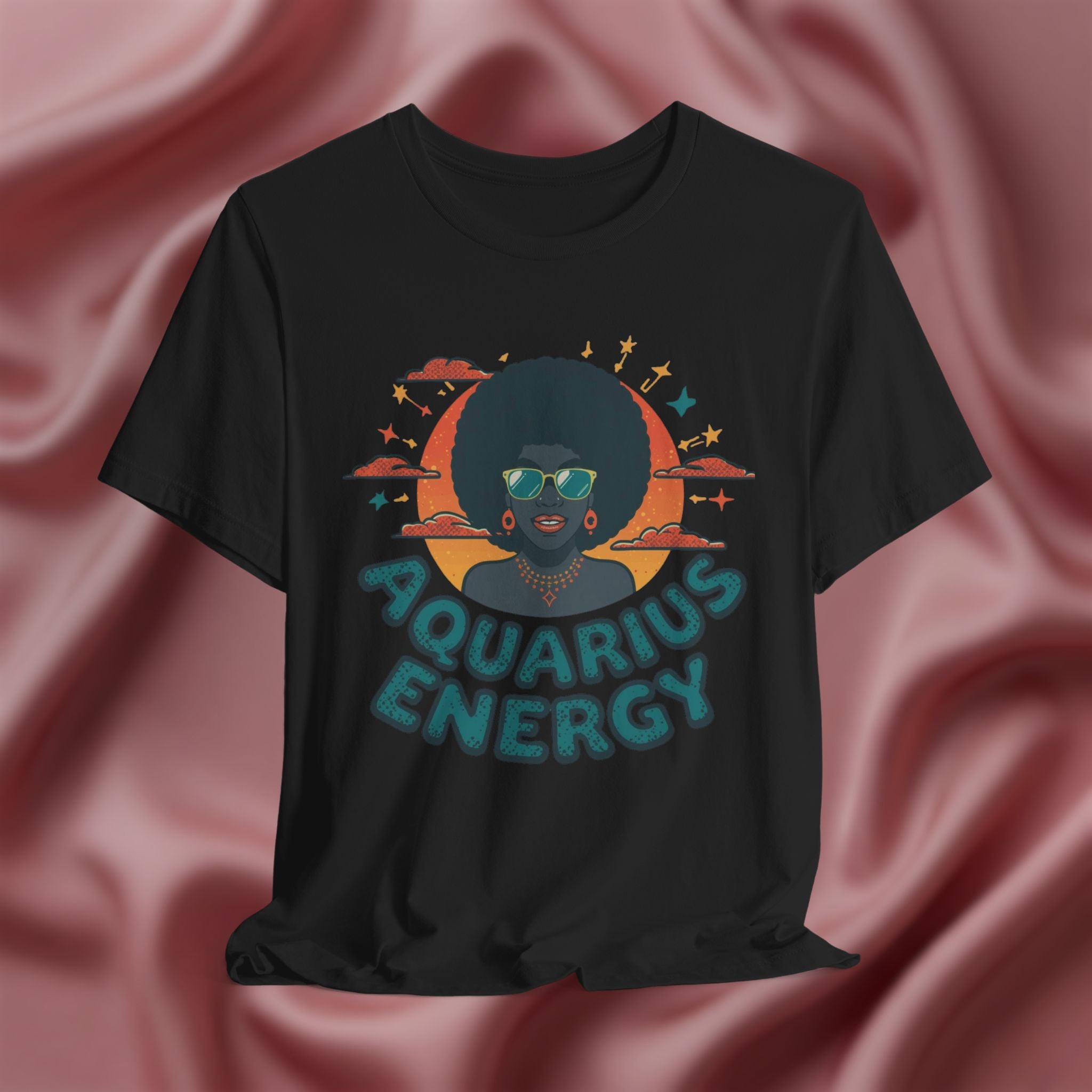 Aquarius Zodiac Energy Tee