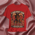 Aries Zodiac Graphic Tee