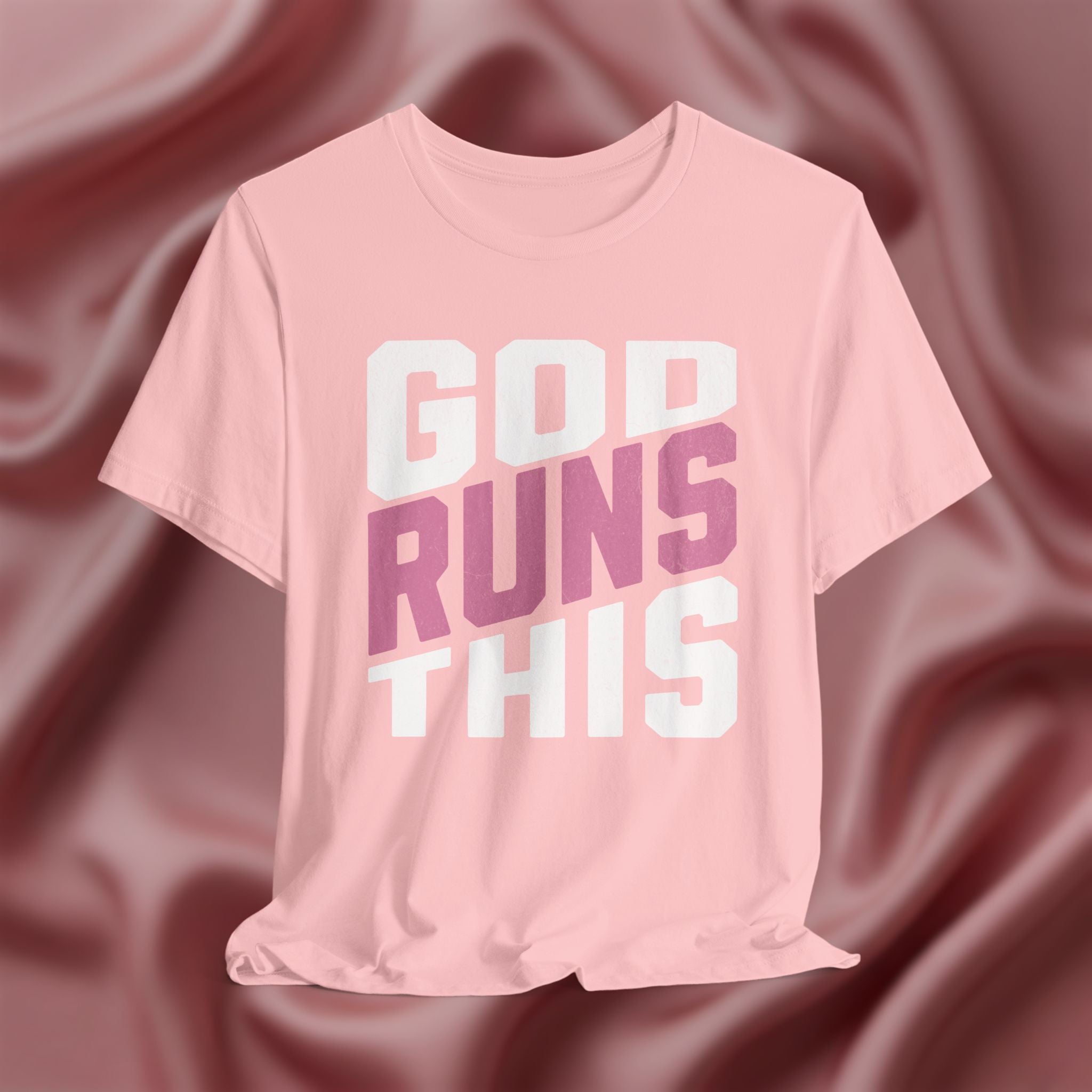 God Runs This Faith Tee