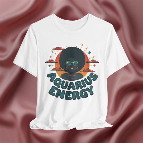 Aquarius Zodiac Energy Tee