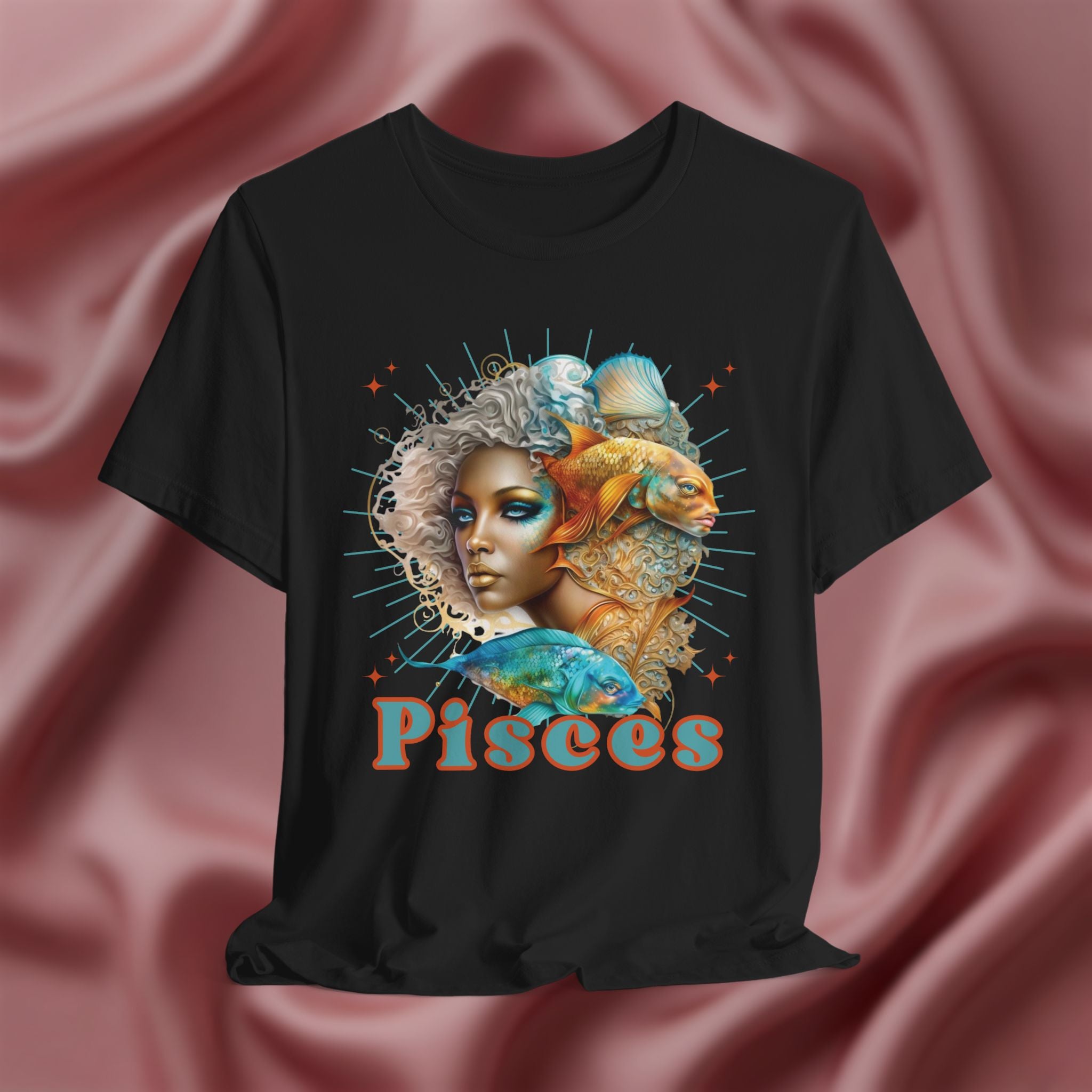 Pisces Zodiac Graphic Tee