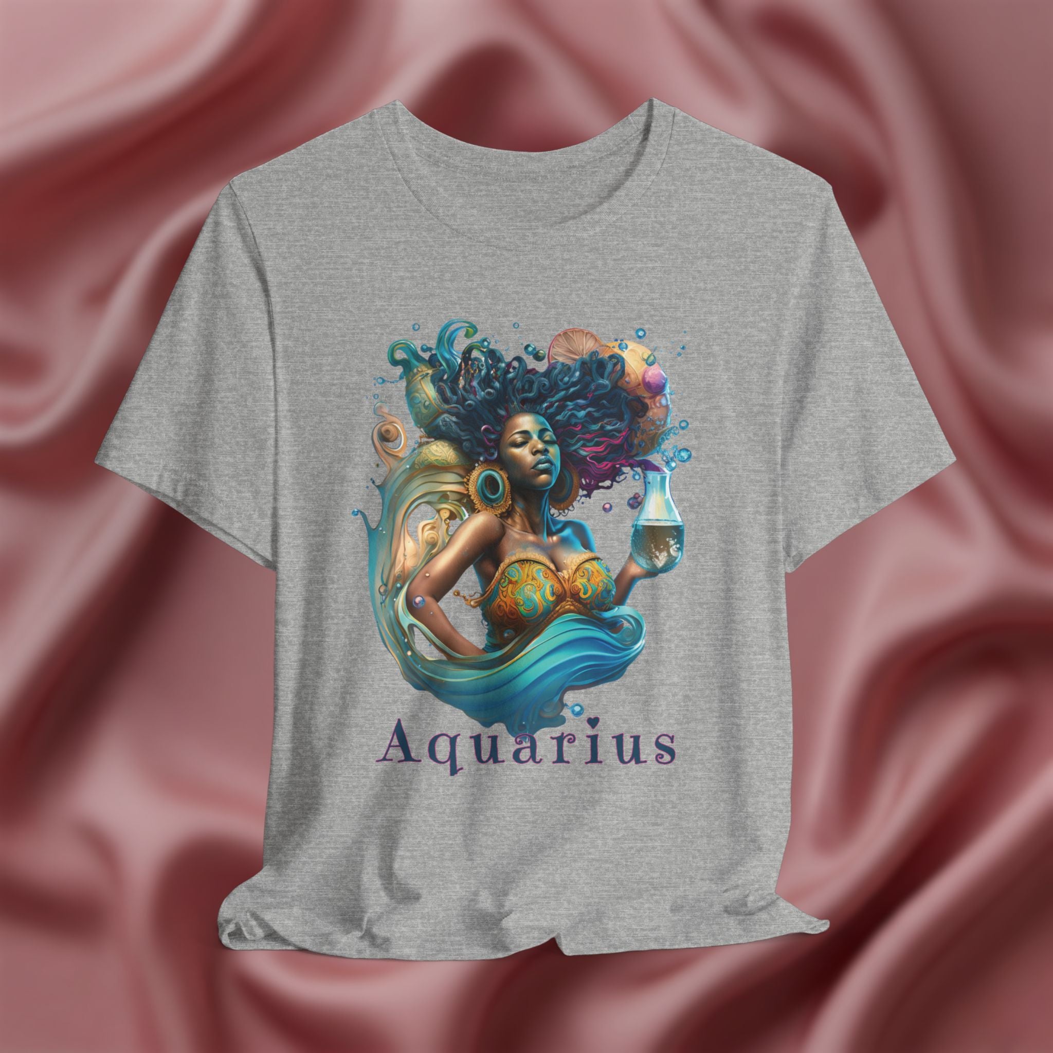 Aquarius Zodiac Graphic Tee
