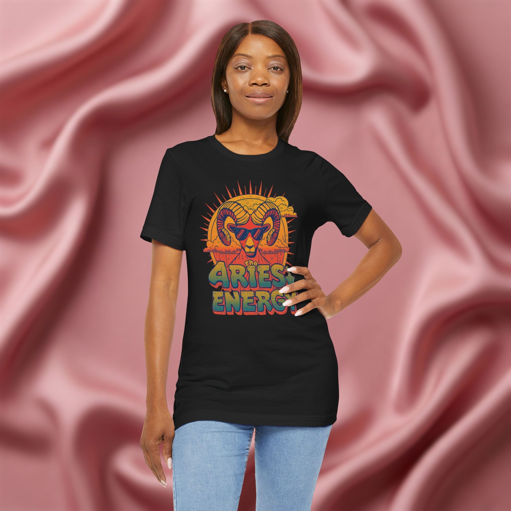 Aries Zodiac Energy Tee