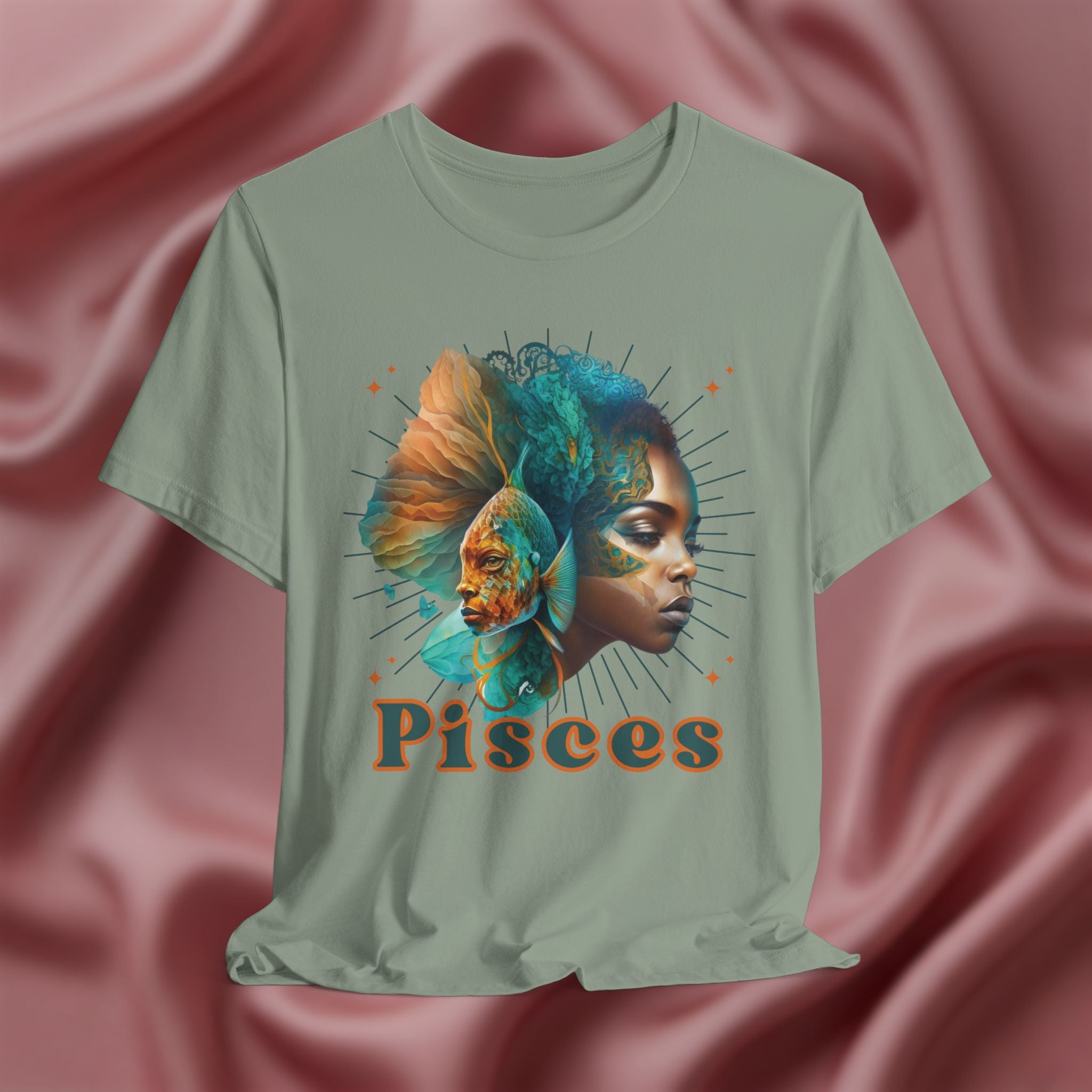 Pisces Zodiac Graphic Tee