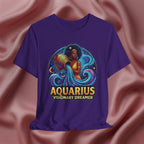 Aquarius Zodiac Graphic Tee