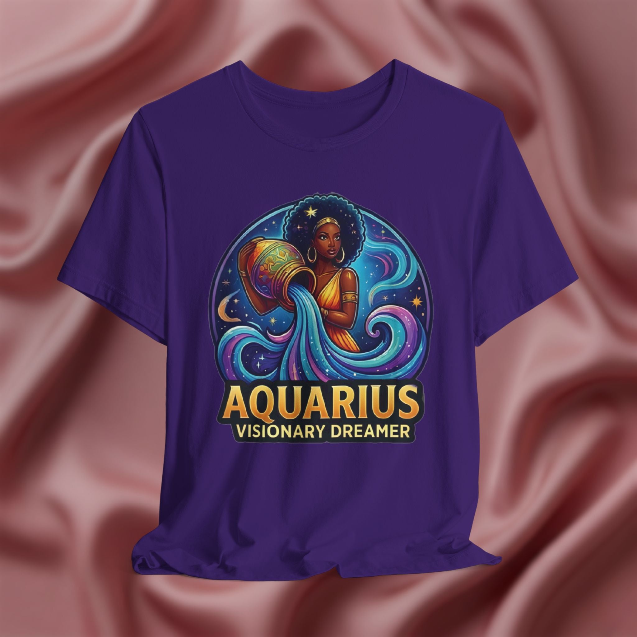 Aquarius Zodiac Graphic Tee