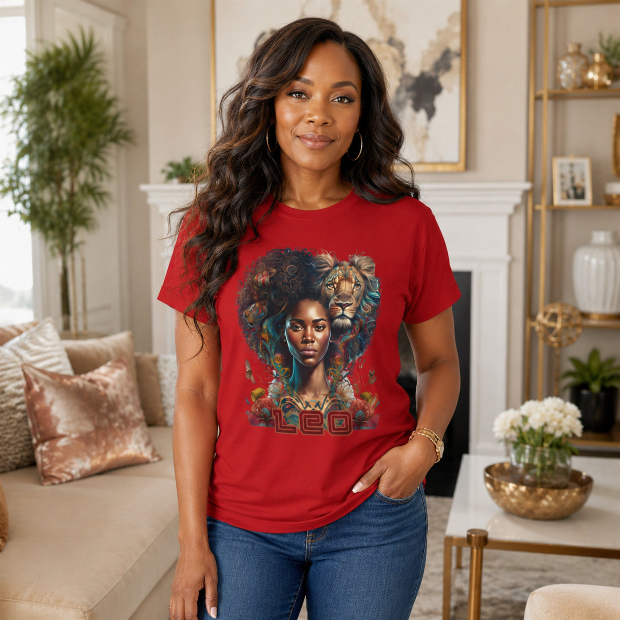 Leo Zodiac Graphic Tee