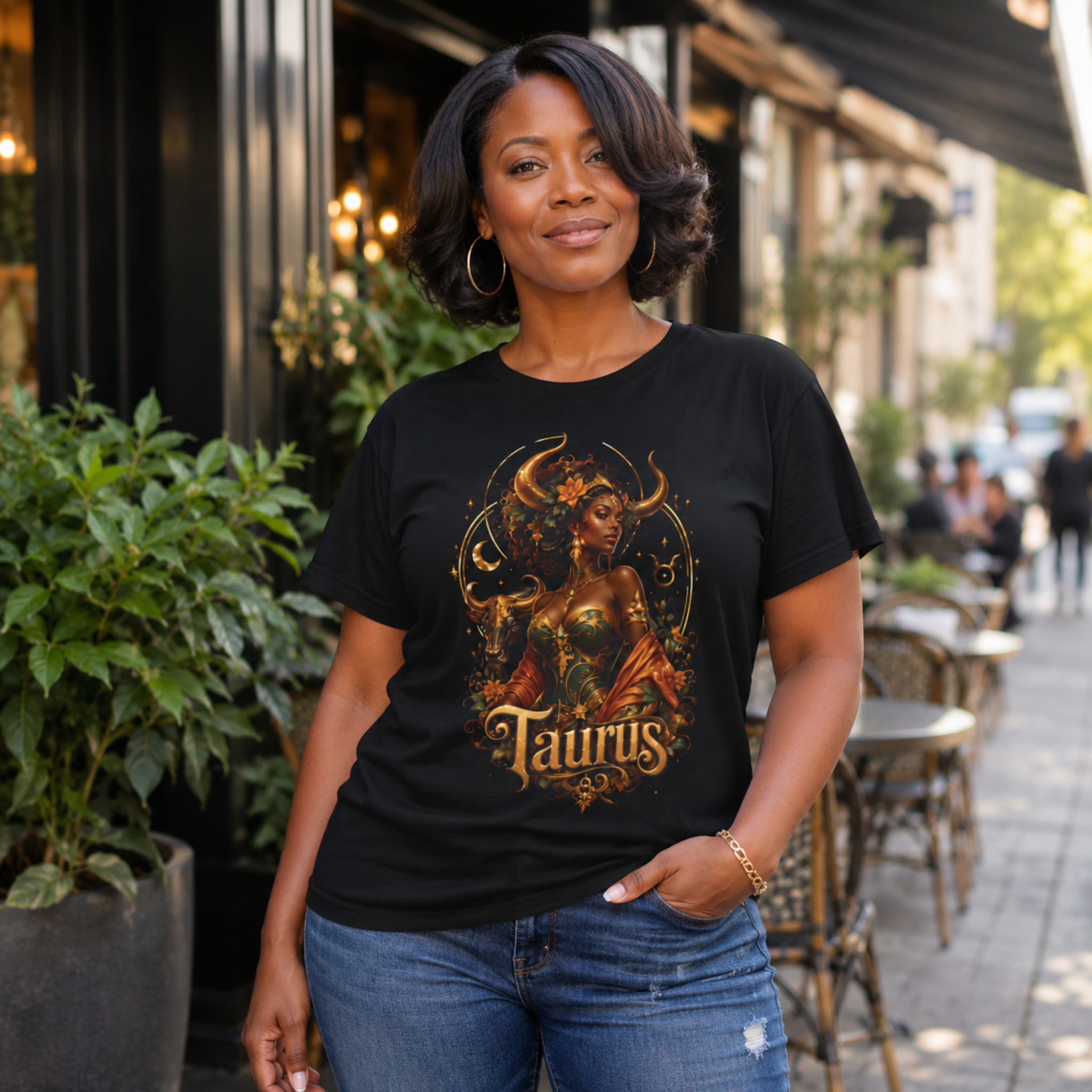Taurus Zodiac Graphic Tee