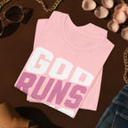 God Runs This Faith Tee