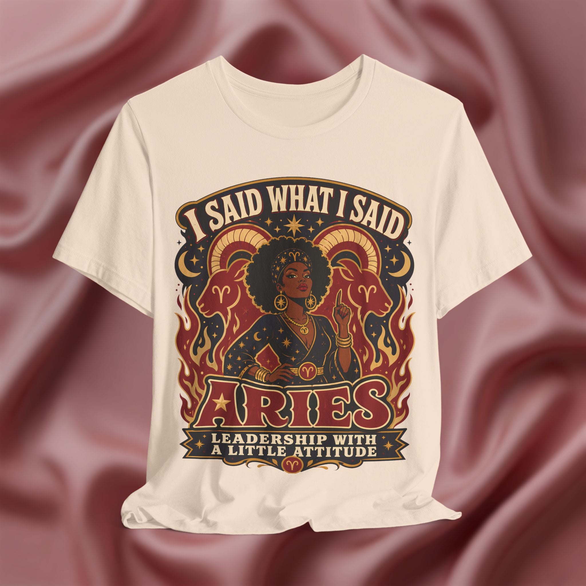 Aries Zodiac Graphic Tee