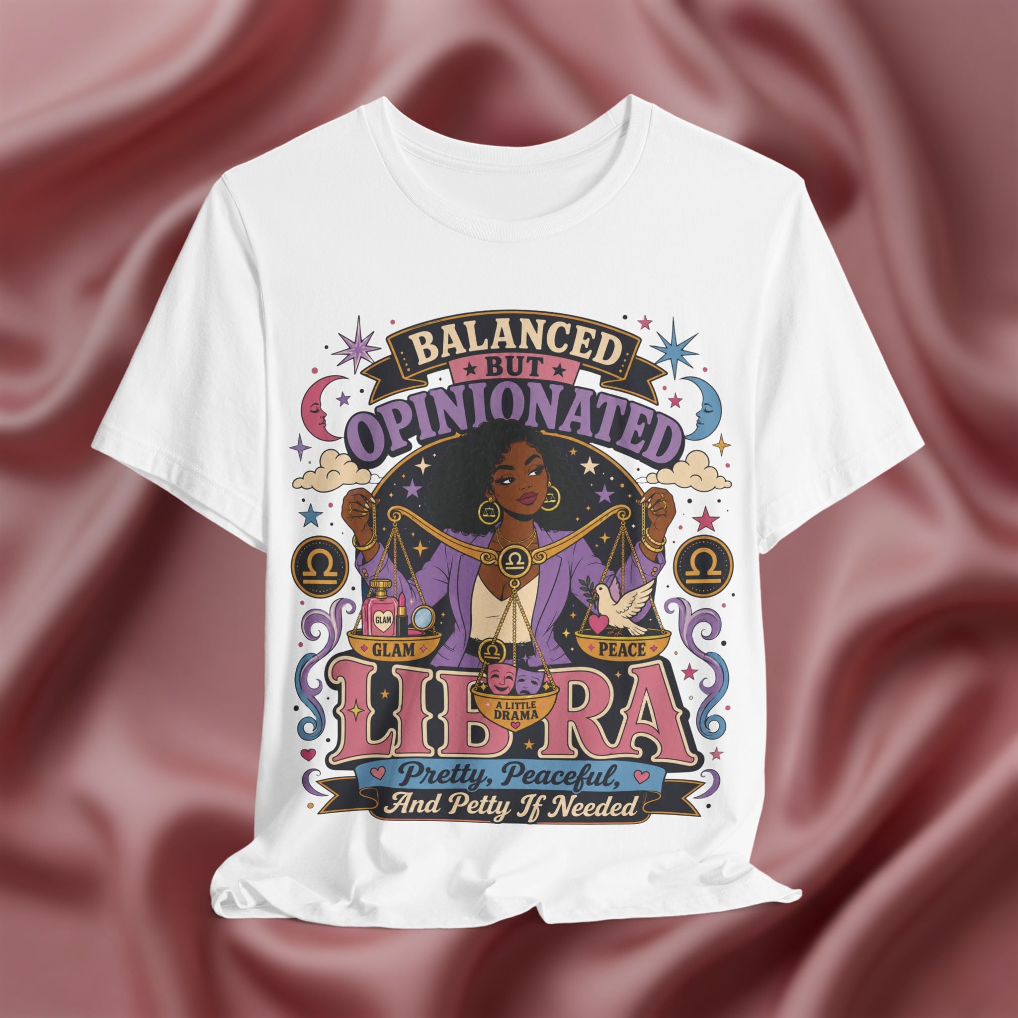 Libra Zodiac Graphic Tee
