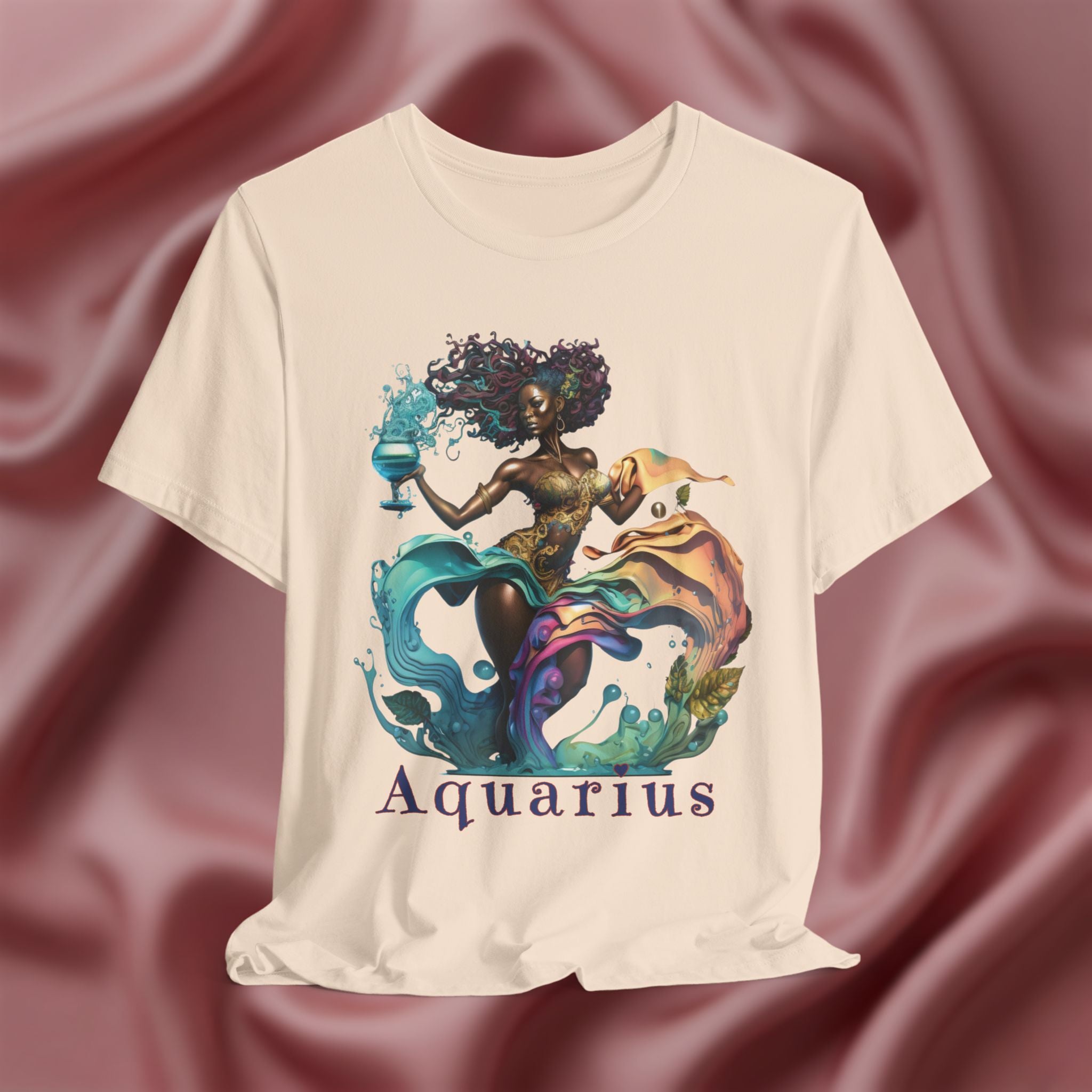 Aquarius Zodiac Graphic Tee