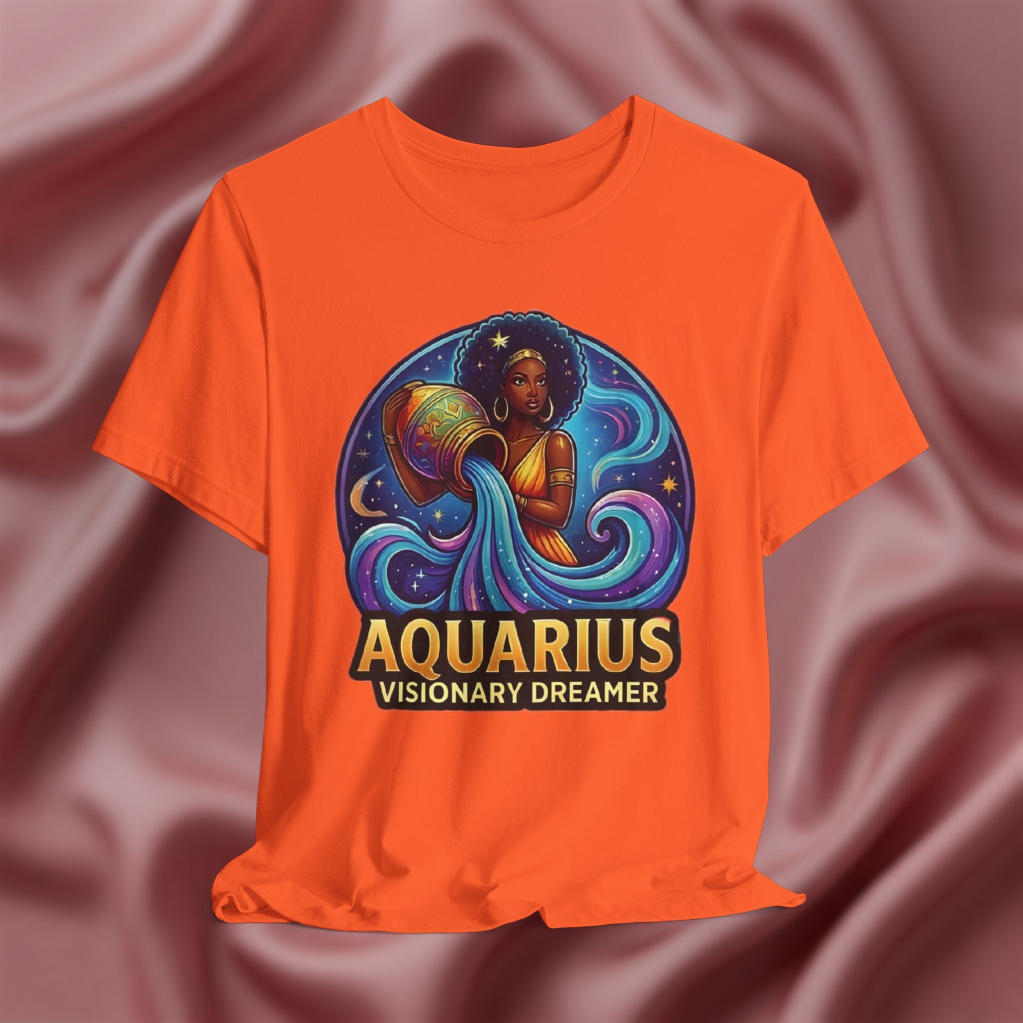 Aquarius Zodiac Graphic Tee