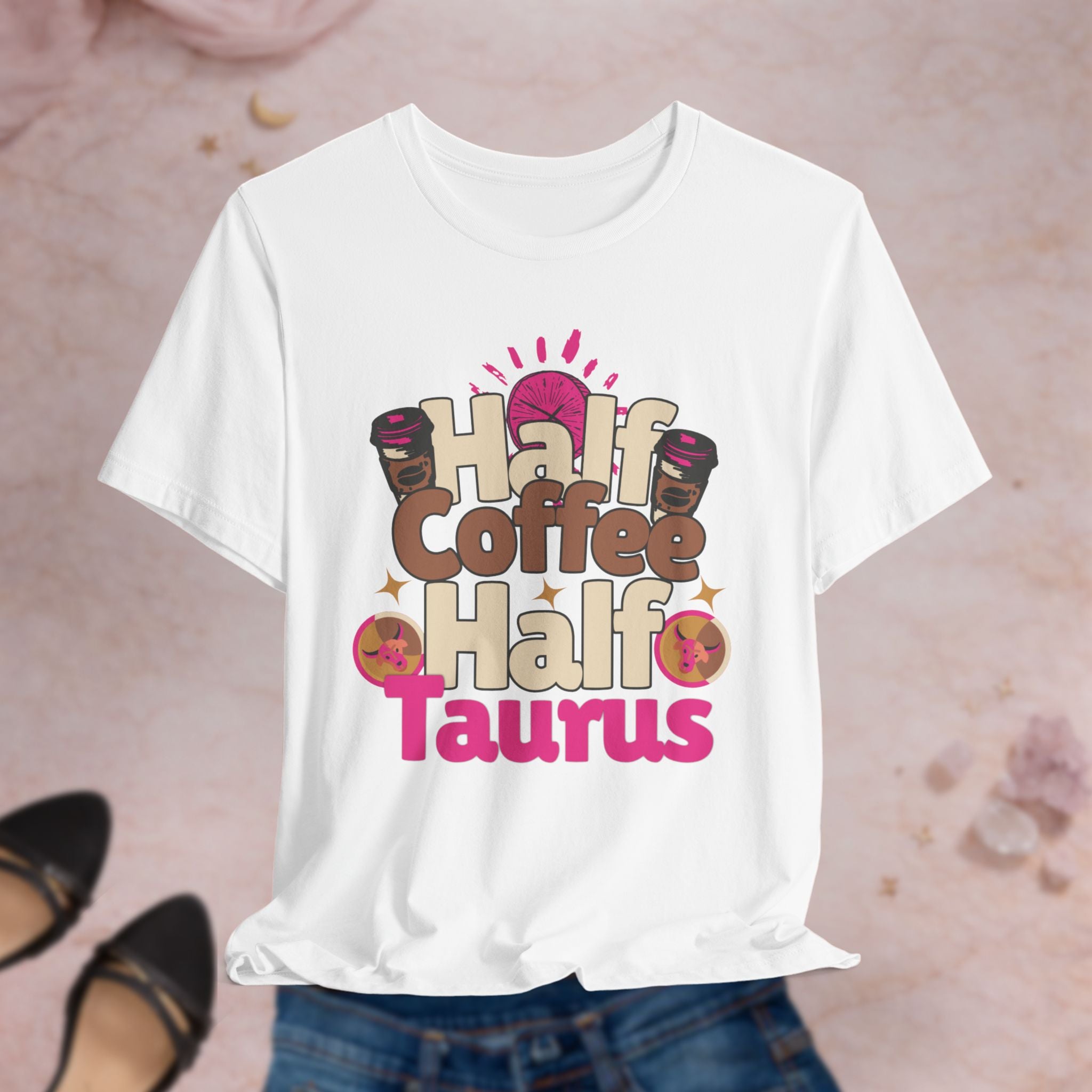 Half Coffee Half Taurus Tee