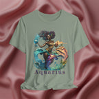 Aquarius Zodiac Graphic Tee