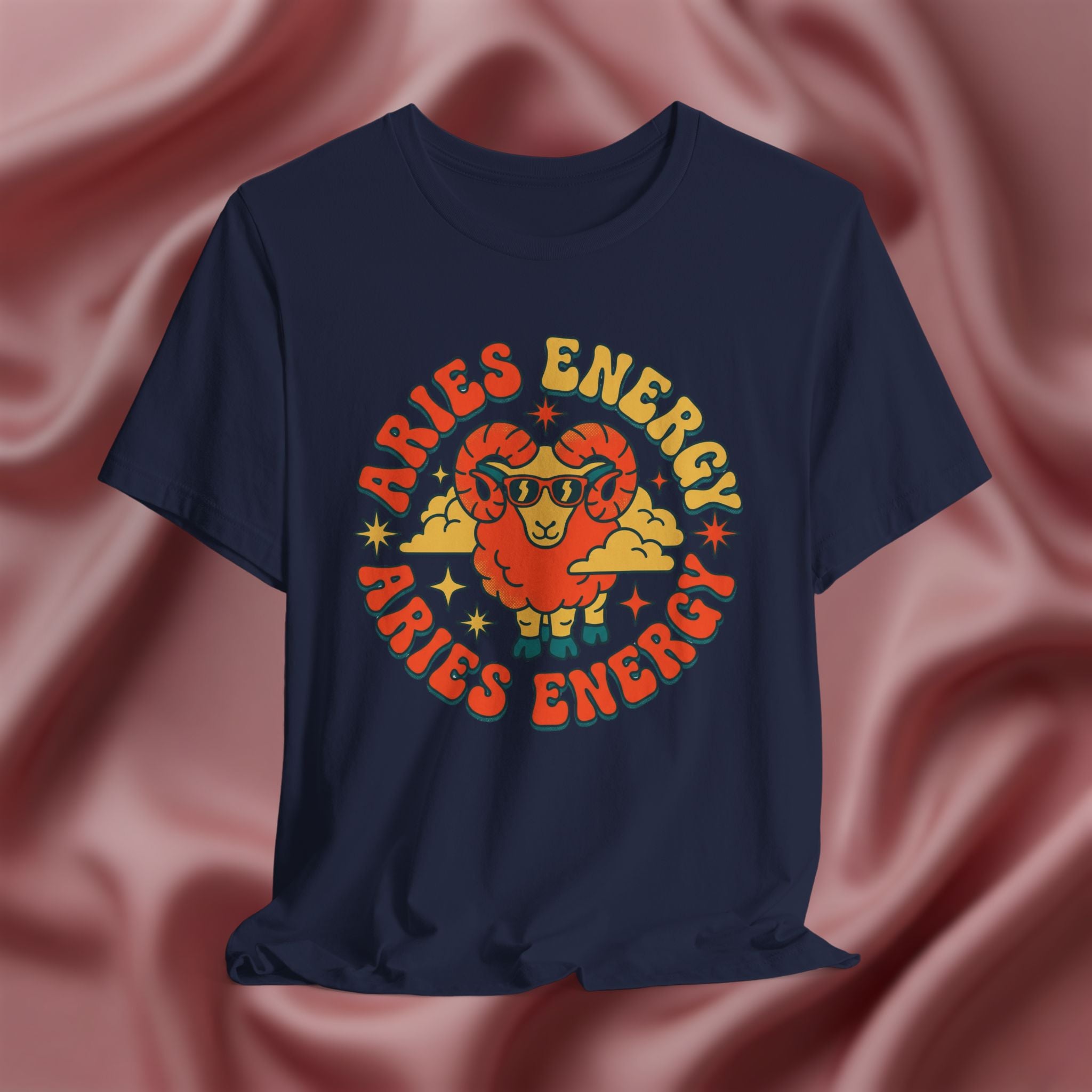 Aries Zodiac Energy Tee