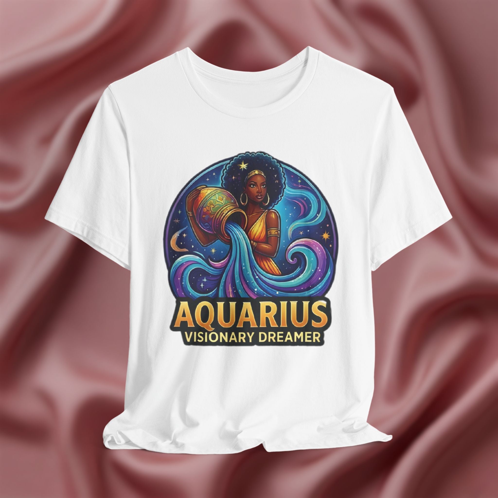 Aquarius Zodiac Graphic Tee