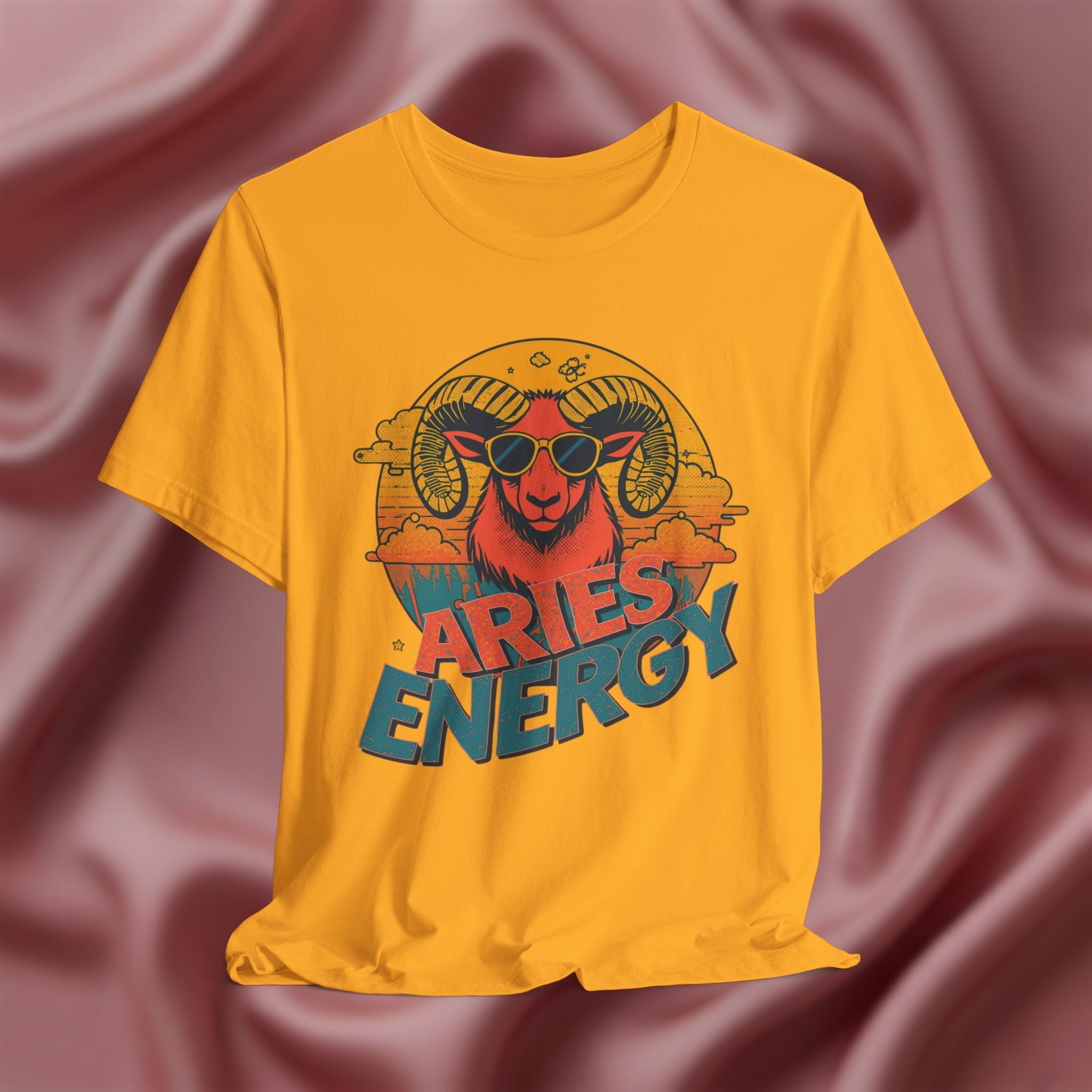 Aries Zodiac Energy Tee
